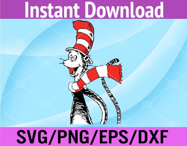 Dr. Seuss Cat in hat svg Dr Seuss Sayings Quotes Read across Svg, Png ...